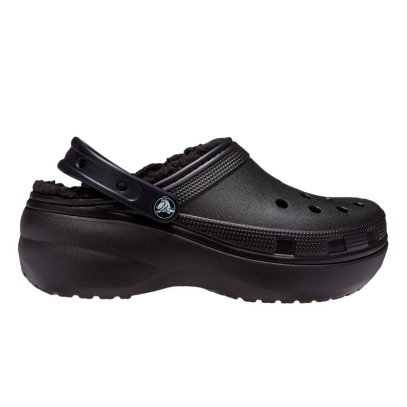 Classic platform lined clog women-null