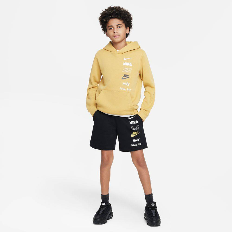 Nike sportswear boys bb multilogo shorts-null