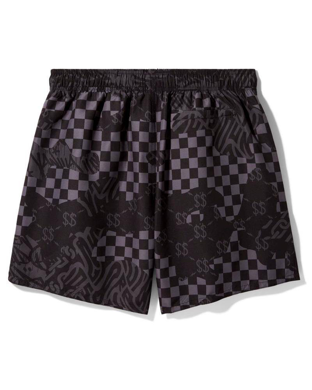 Product image: 3am check pattern swim short-null