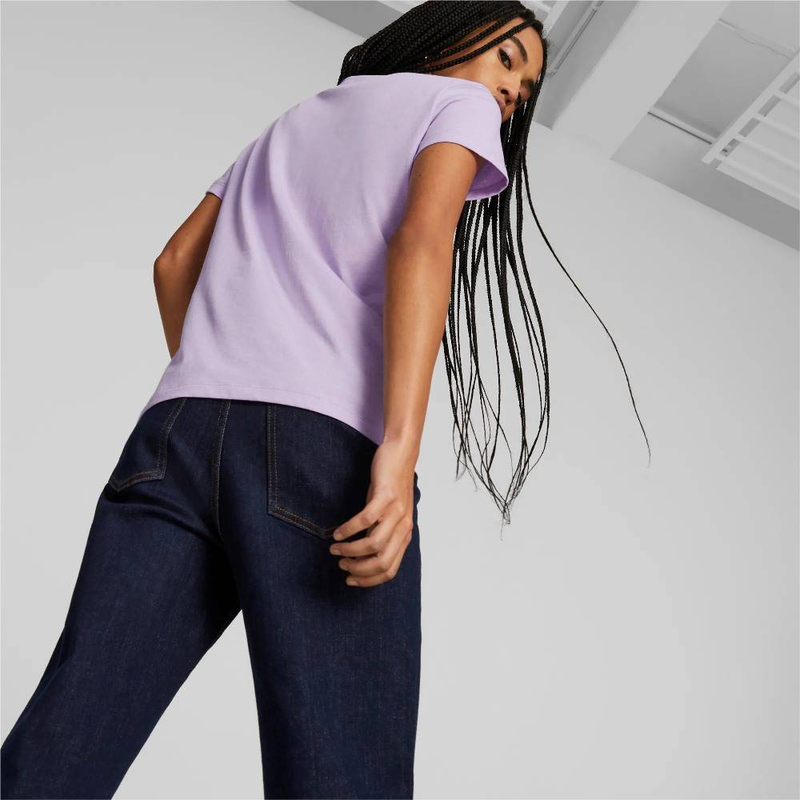 Essentials logo heather womens t-shirt image number null