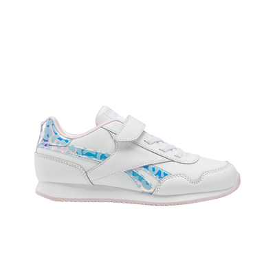 Reebok girls royal classic jog 3 shoes - preschool (hp6802), White, medium