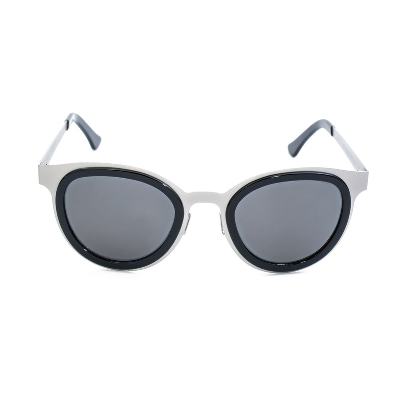Gray stainless steel sunglasses-null