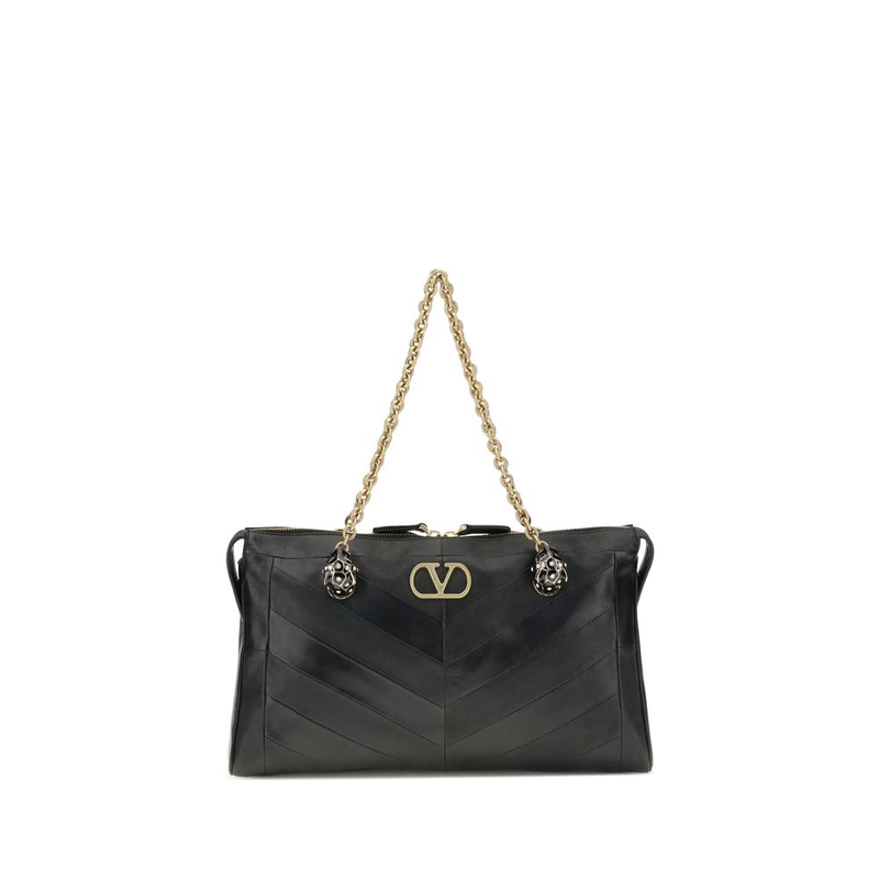 Black lamb ovis aries aries shoulder bag-null