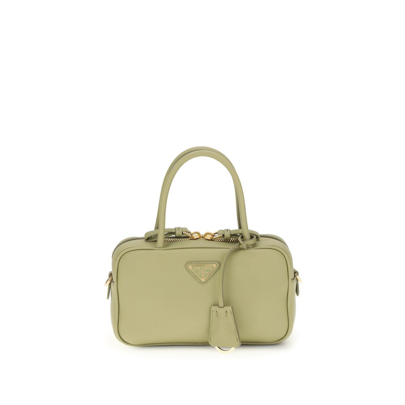 Bicolor calf leather bos taurus handbag-null