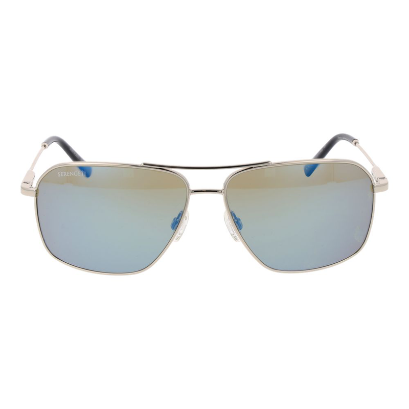 Silver metal sunglasses-null