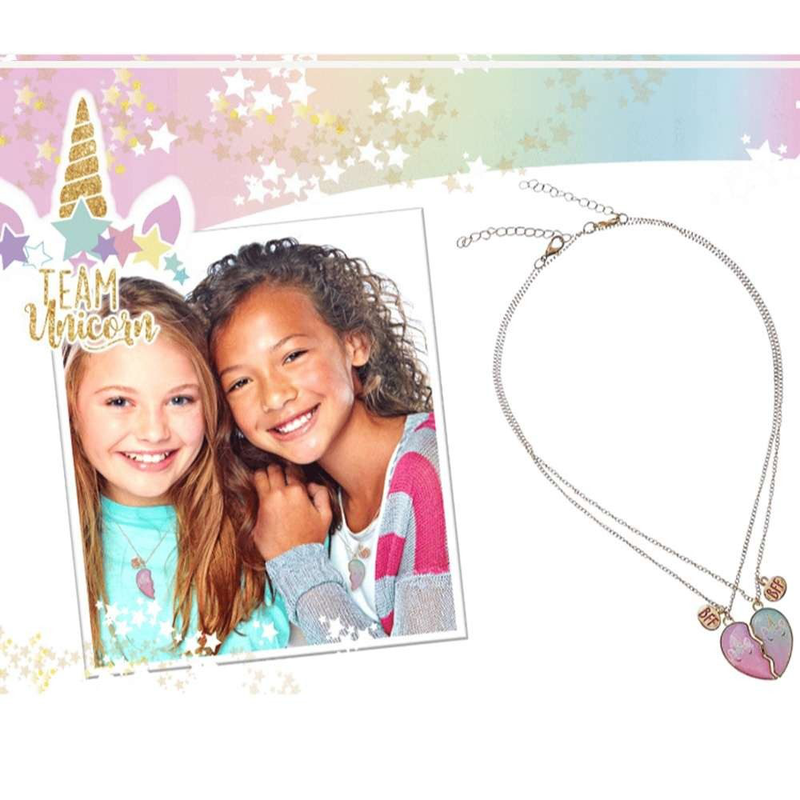 Product image: Team unicorn necklace bff rainbow unicorn-null