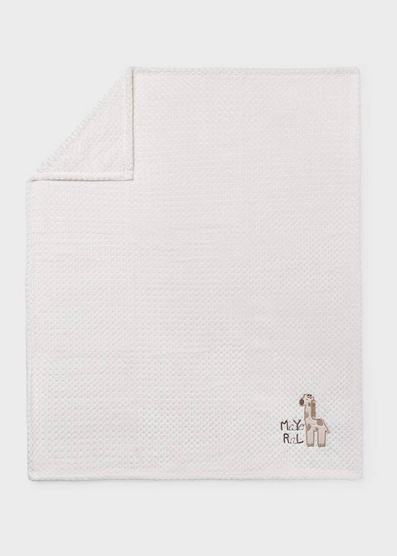 Kουβερτα γουνα διπλης οψης εκρου-null