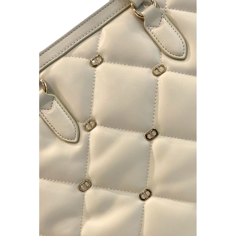 Pink polyurethane women handbag-null