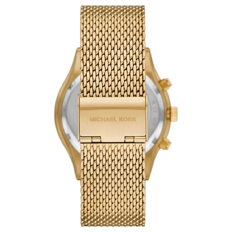 Michael kors unisex 44mm slim runway gold-tone watch mk8625-null