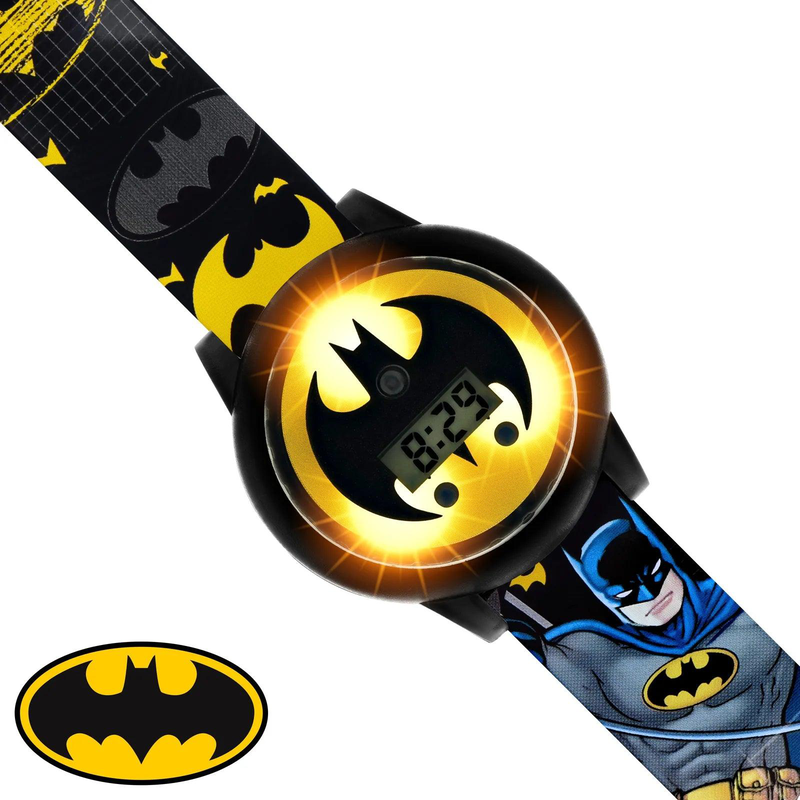 Batman light spinning case interactive kids' watch image number null