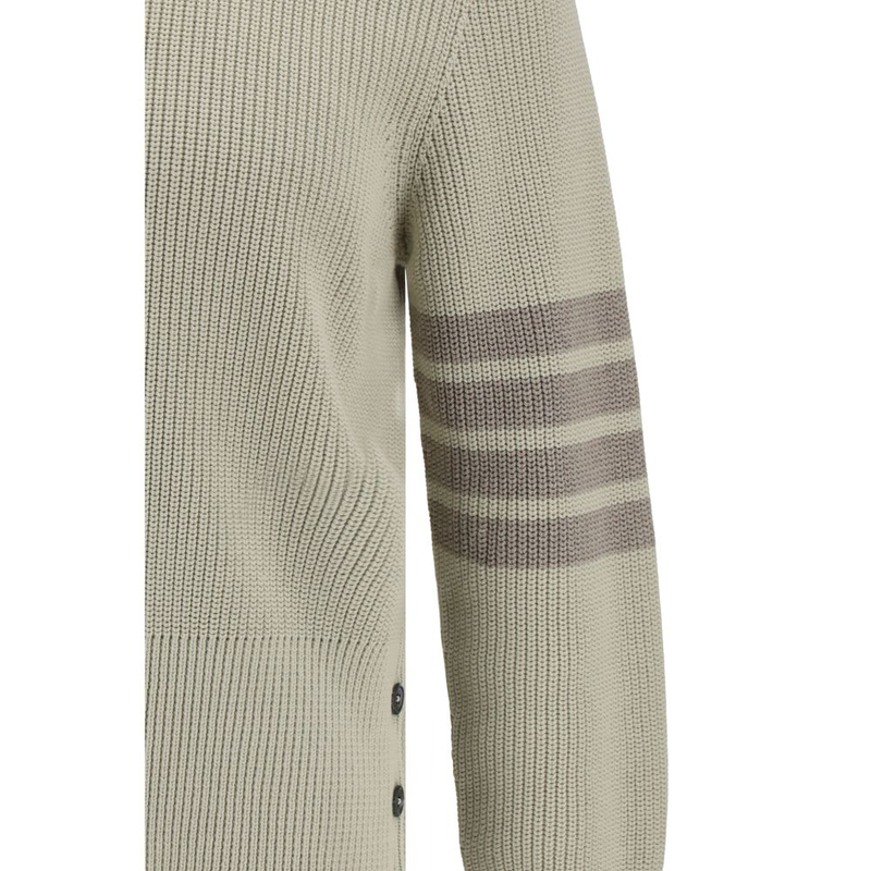 Beige cotton sweatshirt-null