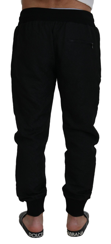 Black men casual jogger pants-null