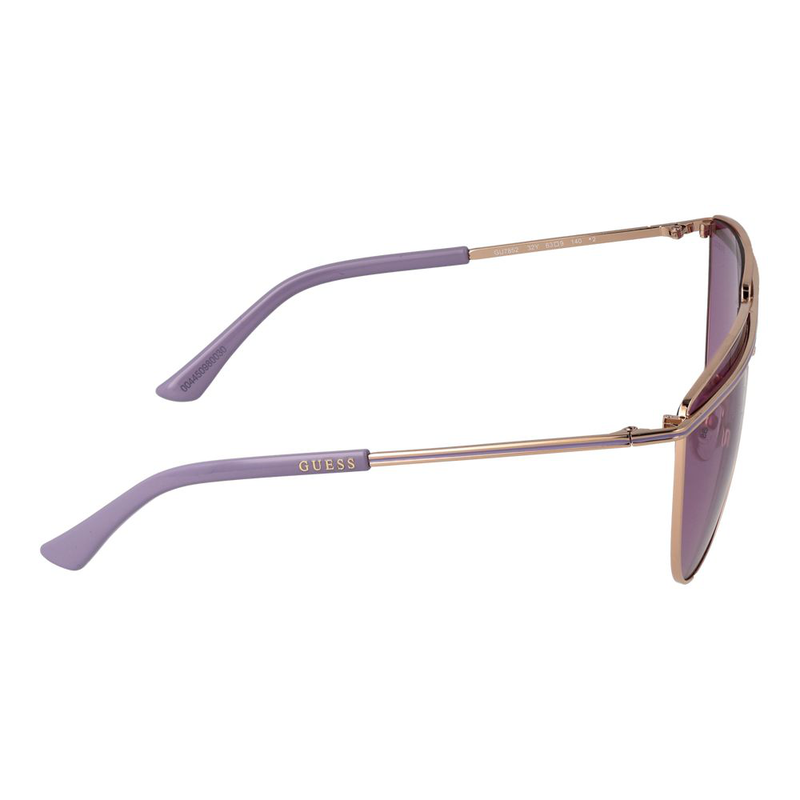 Rose gold metal sunglasses-null