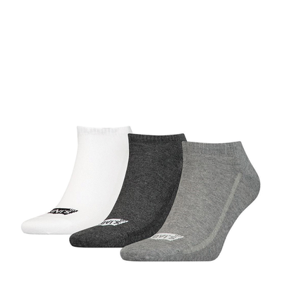 Levi's κάλτσες 3pack, Grey White, medium