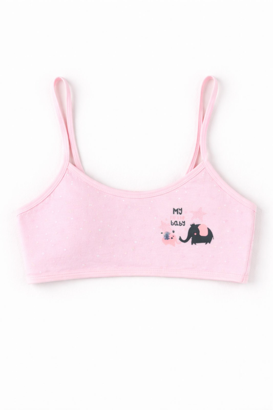 Teen cotton elephant bra #022209-null