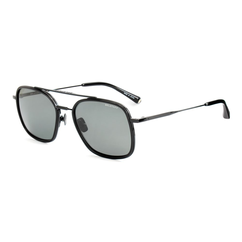 Black titanium sunglasses-null