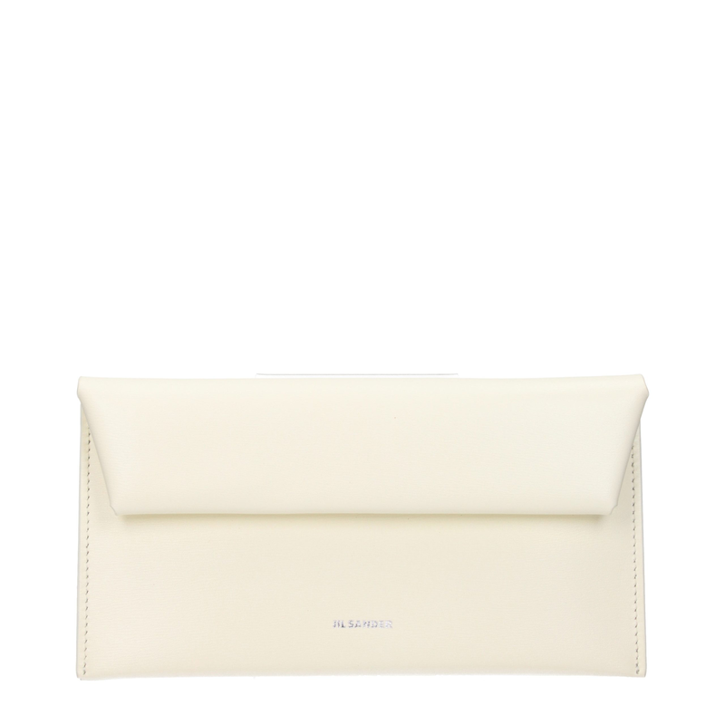 Beige leather wallet-null