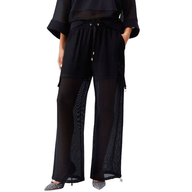 Mesh cargo trousers-null
