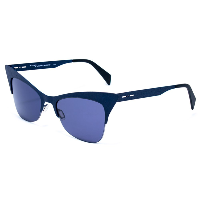 Blue metal sunglasses-null