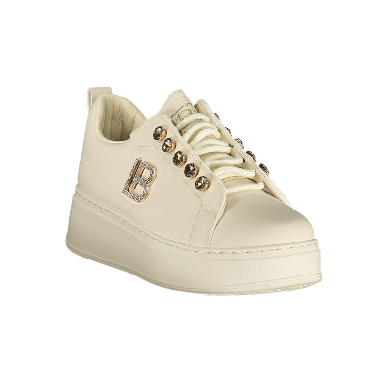 Bianco polyurethane women sneaker-null