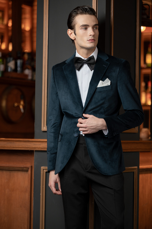 Vittorio jacket velvet-null