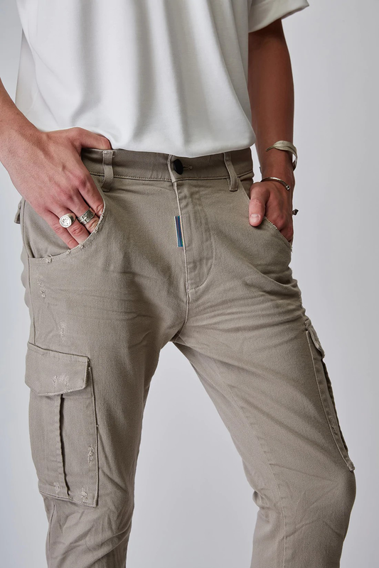 Stefan urban style pants with legband-null
