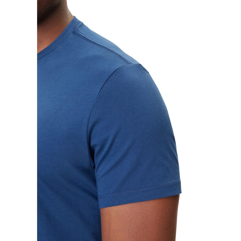 Blue cotton t-shirt-null