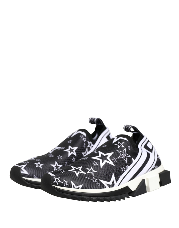 Black stars logo sorrento sneakers shoes-null