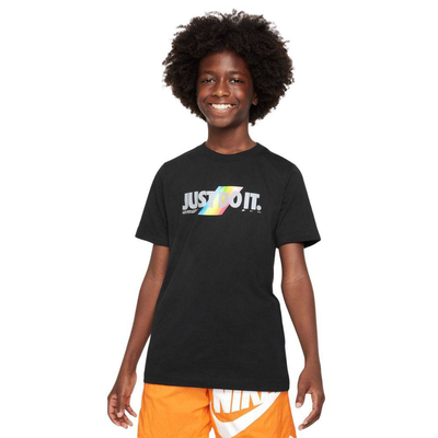 Nike sportswear kids jdi retro t-shirt, Black, medium