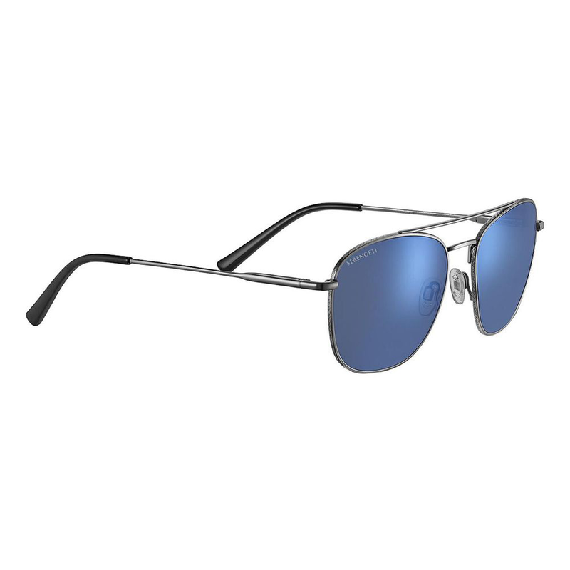 Gray metal sunglasses-null
