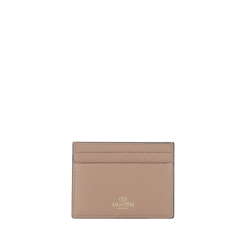 Beige calf leather bos taurus wallet-null