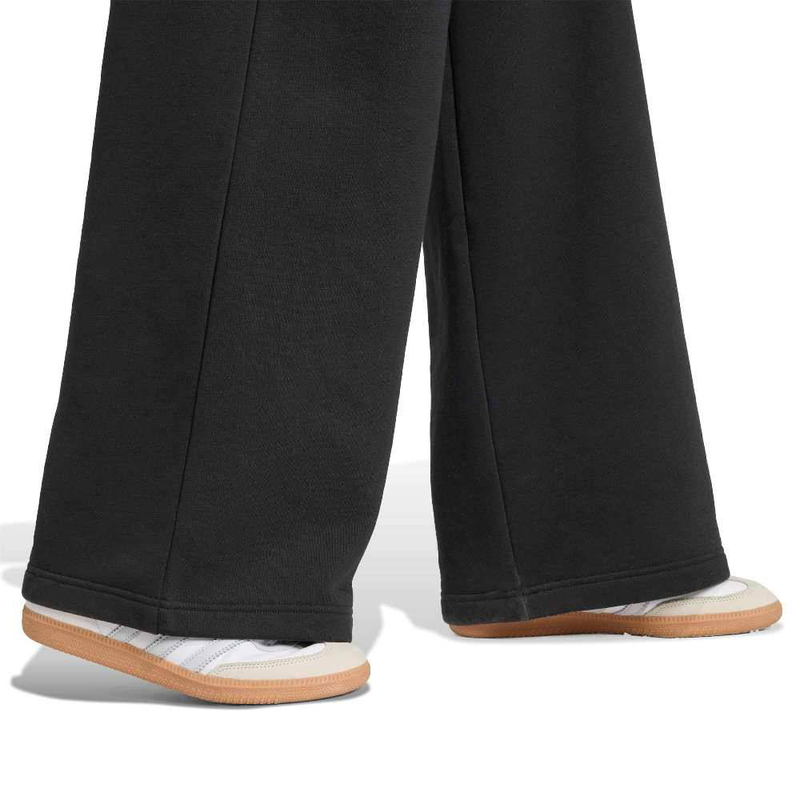 Adidas ess womens wide leg fleece pant-null