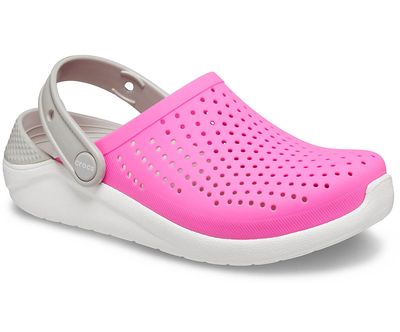 Crocs literide clog kids, Pink/grey, medium