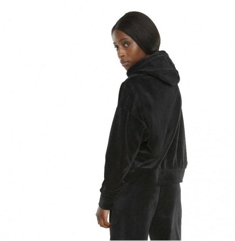 Womens her velour hoodie image number null