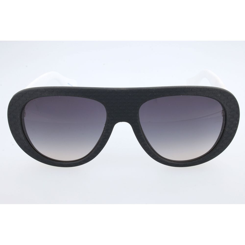 Black and white acetate sunglasses-null