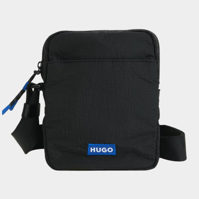 Blue vytal r ns zip large leather goods, Black, medium