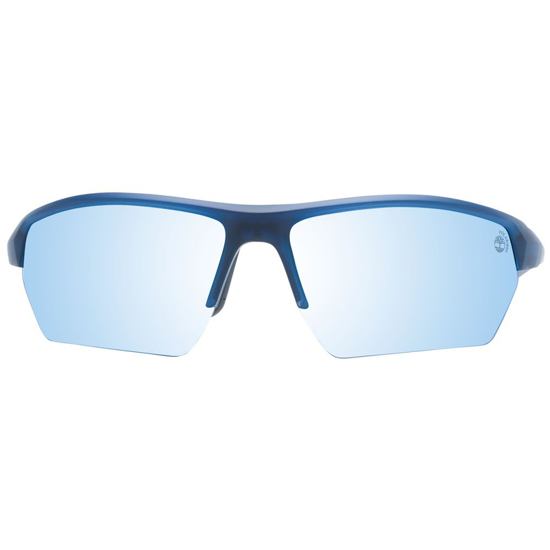 Blue plastic sunglasses-null