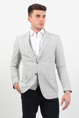 Carbon jacket-vest, Grey, medium