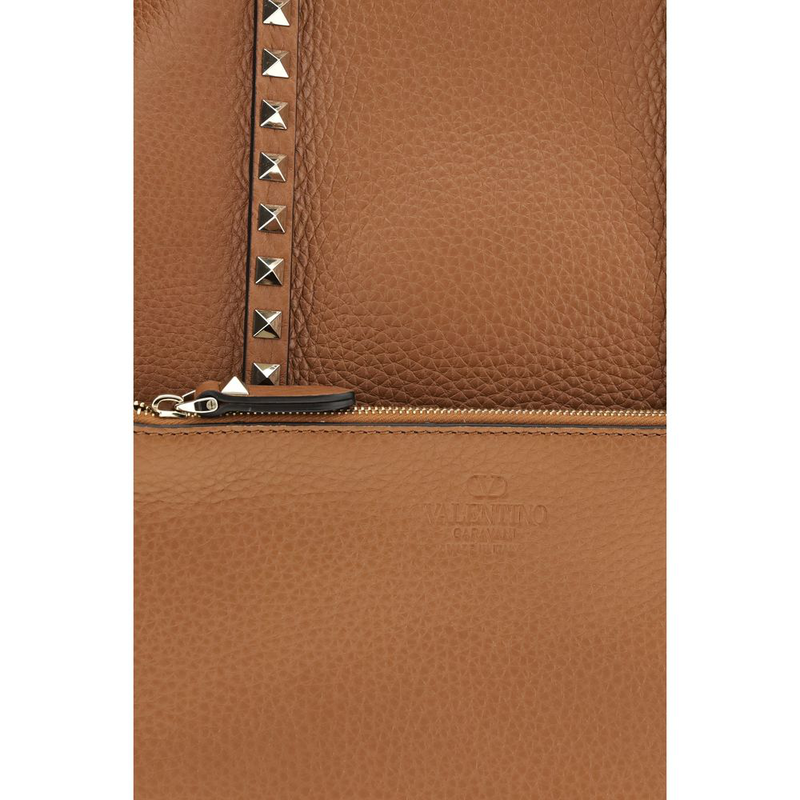 Brown calf leather bos taurus shoulder bag-null