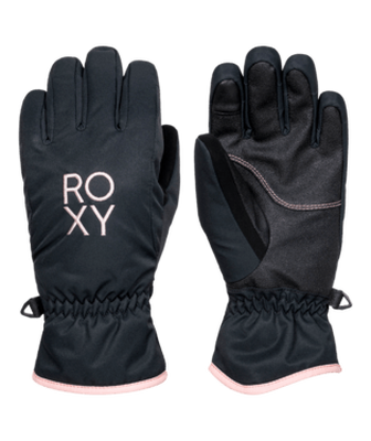 Roxy girls freshfields snow gloves (erghn03035-kvj0), Kvj0-black, medium
