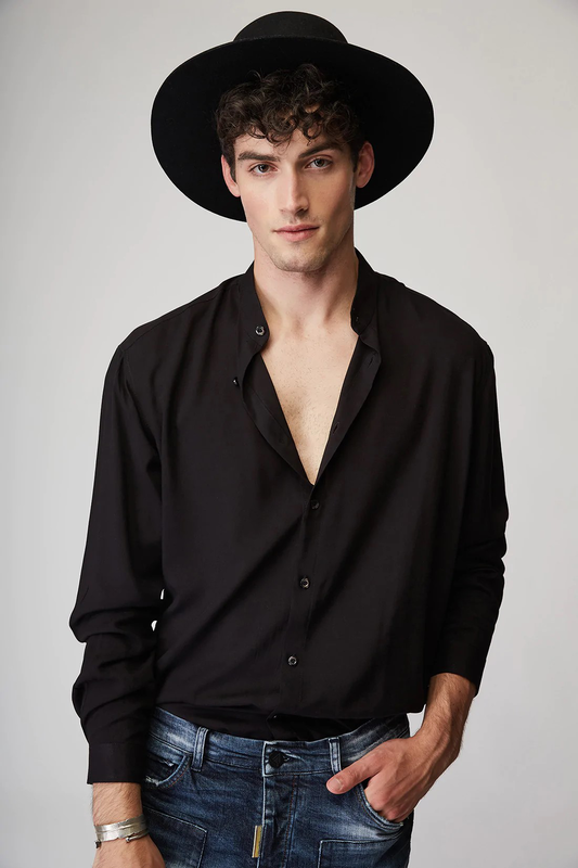 Stefan the Airy mao viscose shirt image number null