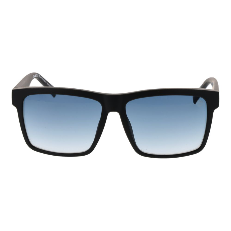 Black stainless steel sunglasses-null