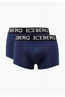 Iceberg boxers 2-pack, Blue, medium
