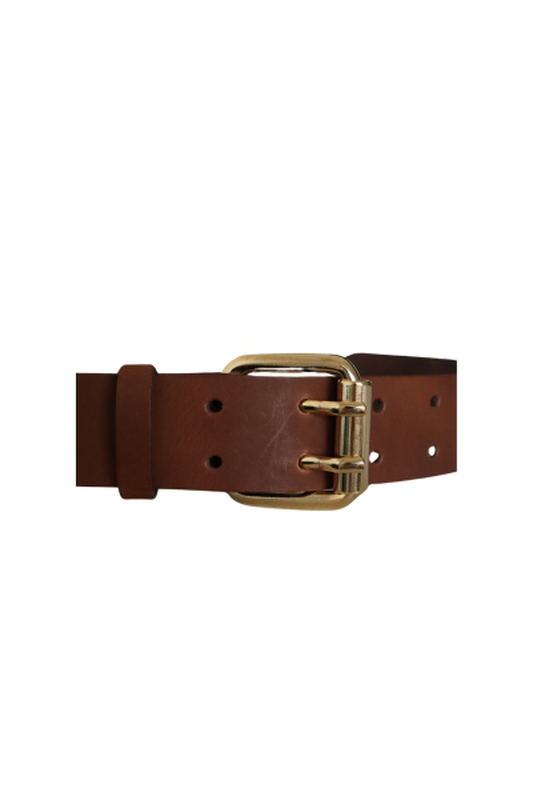 Product image: Keisi brown leather belt-null