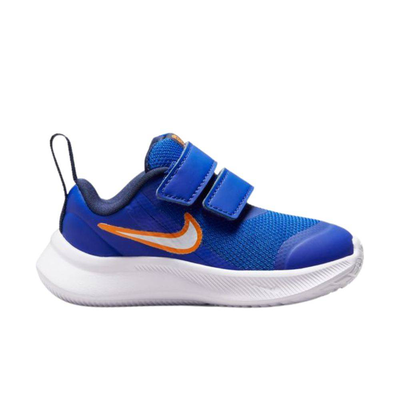 Star runner 3 infant shoes, Royal / White, medium