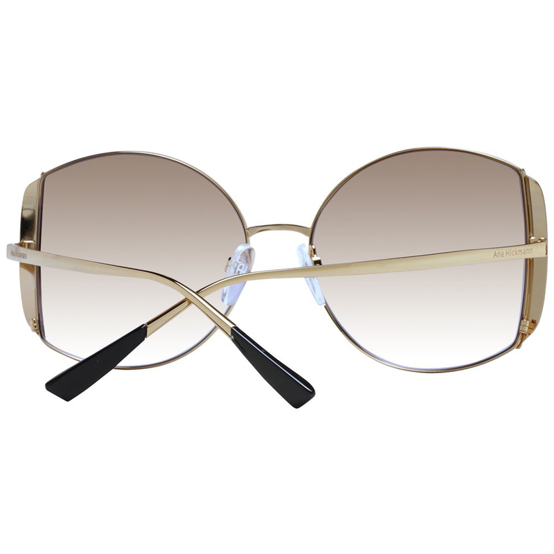 Gold metal sunglasses-null