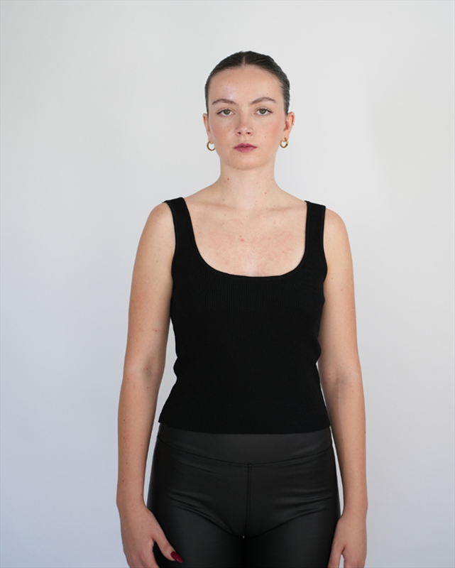 Ribbed vest top 2030-null