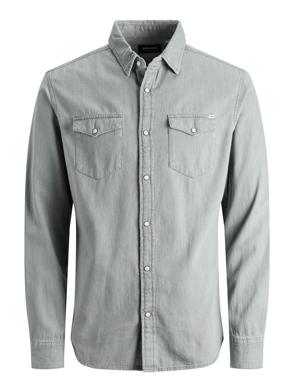 Jjesheridan shirts - light grey denim-null