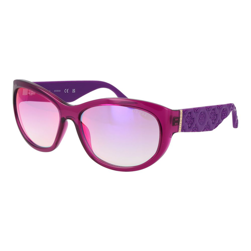 Purple plastic sunglasses-null