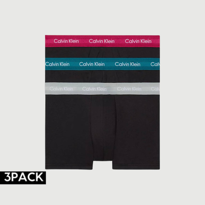 Low rise trunk 3pk, Black, medium